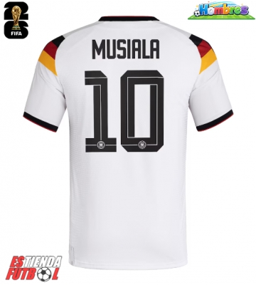 Alemania Jamal Musiala #10 Primera Equipación Mundial 2026 Manga Corta